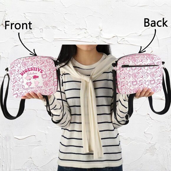 Gastroenterology Nurse Gift Crossbody Bag - Stylish GI Medical Accessory - Picture 5 of 7